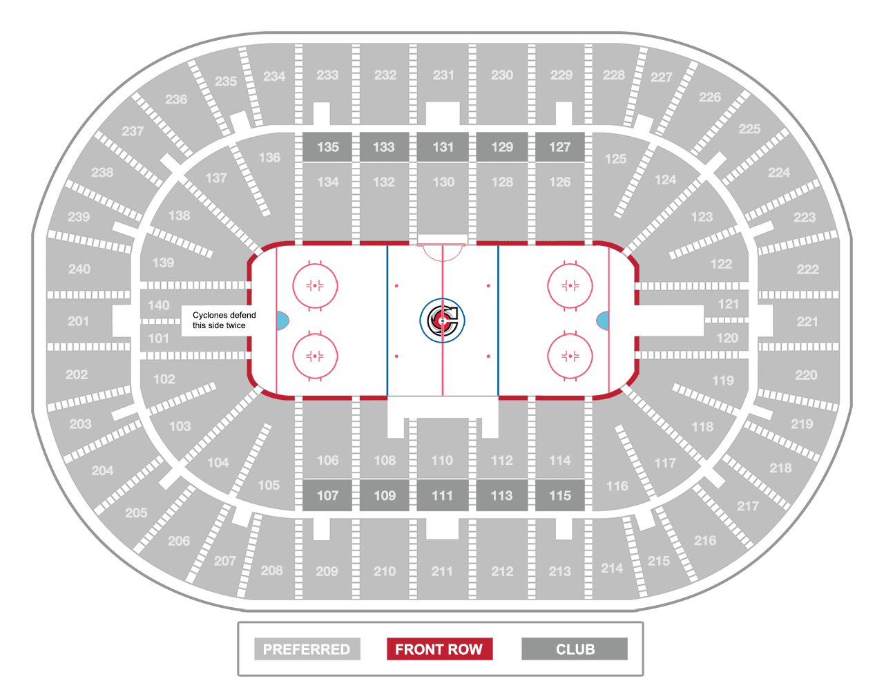 Reds Seating Chart Section 110